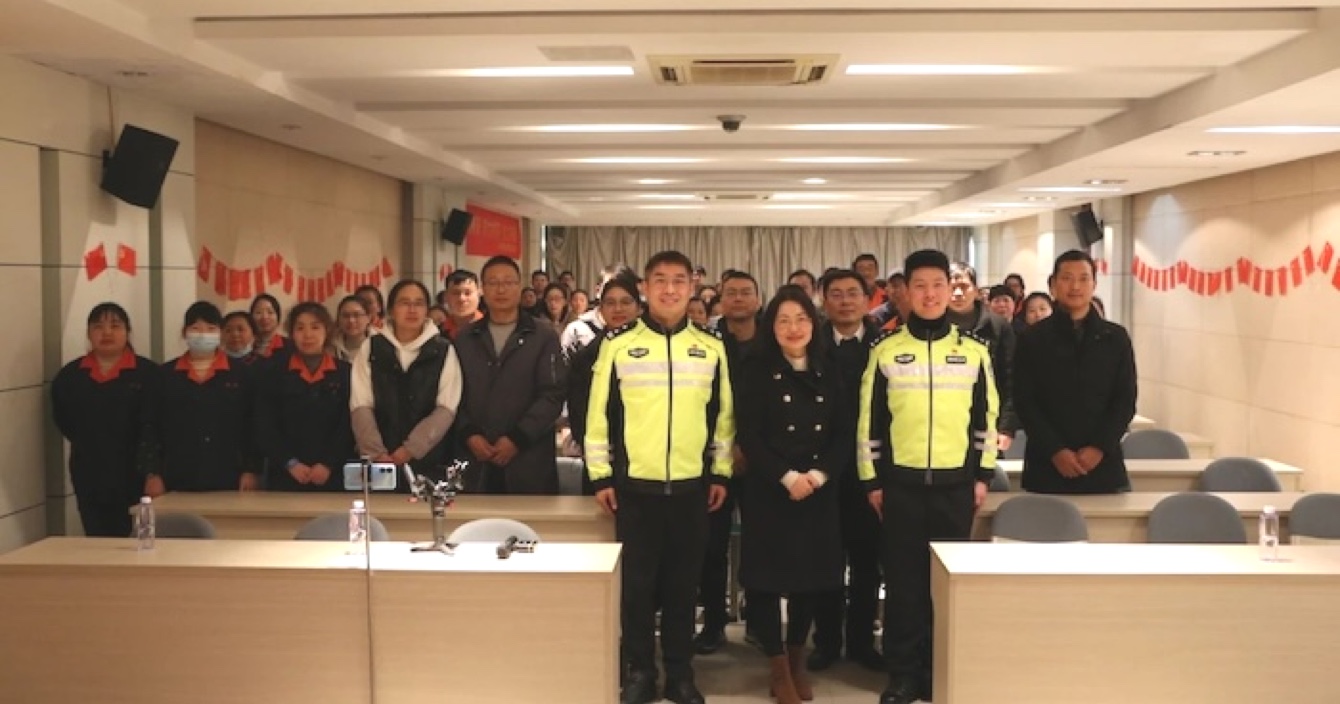 關愛生命，文明出行 | 中安科子公司明景進行防御性駕駛和企業(yè)內(nèi)部交通安全宣講活動